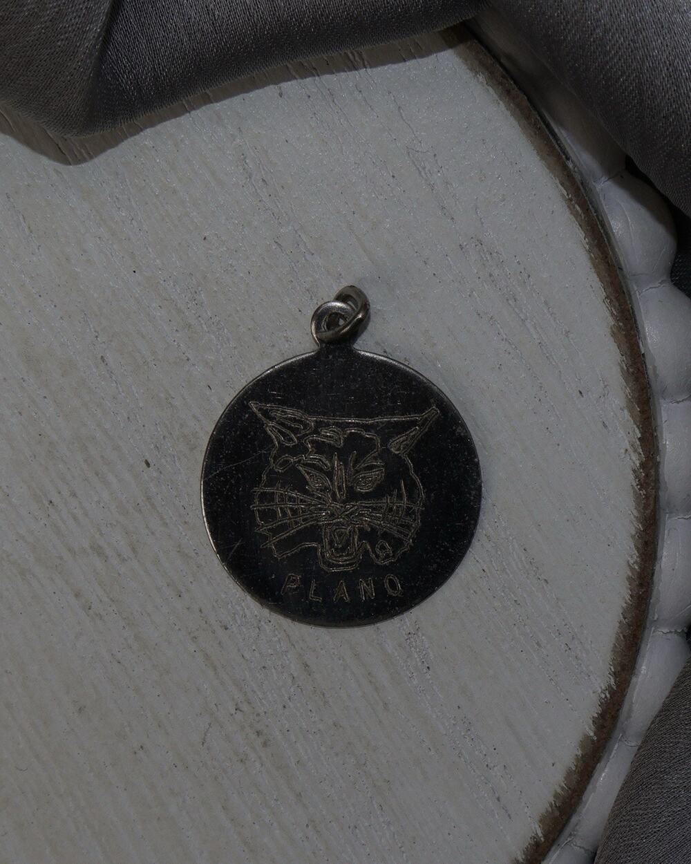 Vintage Sterling Plano Senior High School Charm 3.2G / 1in